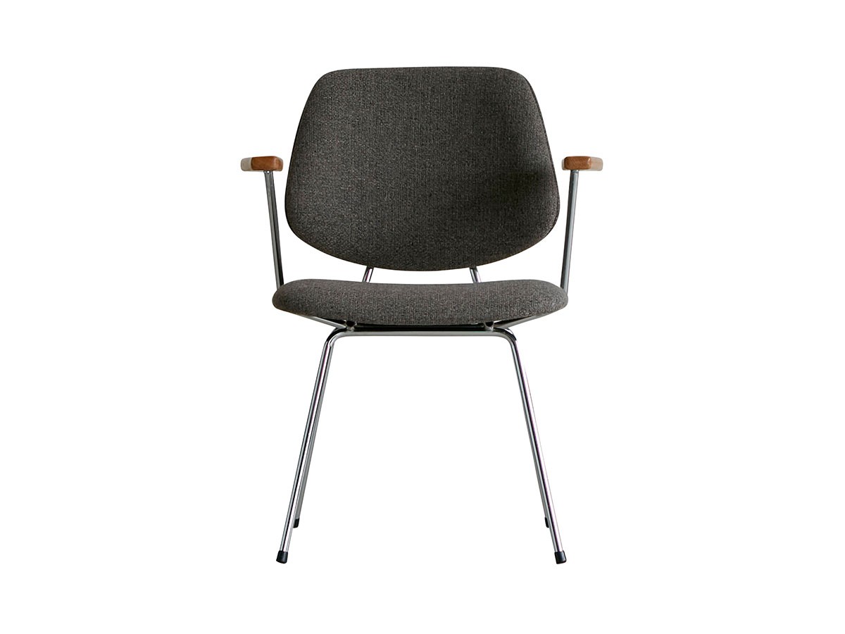 Knot antiques ABOCK CHAIR / ノットアンティークス アボック チェア 肘付（ファブリック / クロムフレーム） （チェア・椅子 > ダイニングチェア） 23