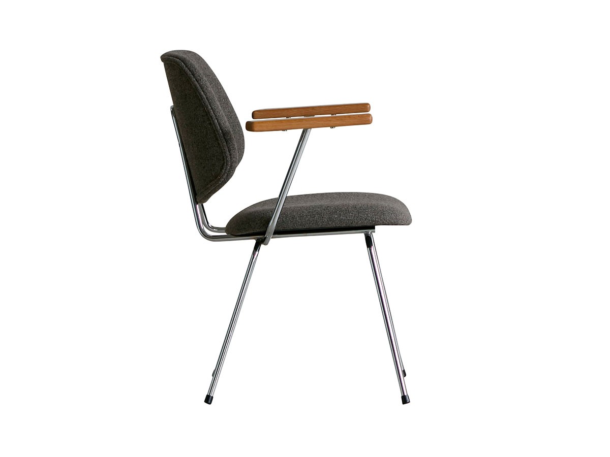 Knot antiques ABOCK CHAIR / ノットアンティークス アボック チェア 肘付（ファブリック / クロムフレーム） （チェア・椅子 > ダイニングチェア） 24