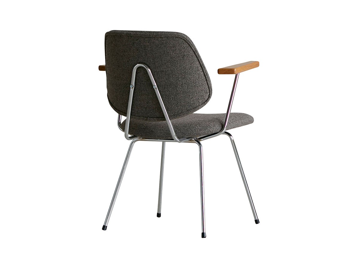Knot antiques ABOCK CHAIR / ノットアンティークス アボック チェア 肘付（ファブリック / クロムフレーム） （チェア・椅子 > ダイニングチェア） 25