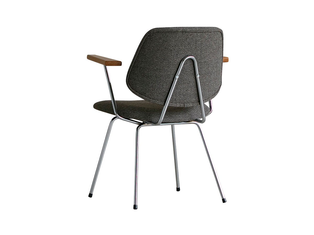 Knot antiques ABOCK CHAIR / ノットアンティークス アボック チェア 肘付（ファブリック / クロムフレーム） （チェア・椅子 > ダイニングチェア） 27