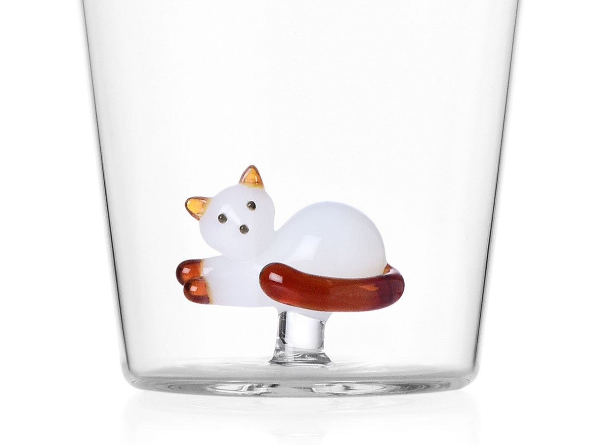 ICHENDORF MILANO Tabby Cat Tumbler
Lying White Cat with Amber Tail / イッケンドルフ・ミラノ タビーキャット タンブラー
ライイングホワイトキャット with アンバーテール 350ml （食器・テーブルウェア > タンブラー・グラス） 2