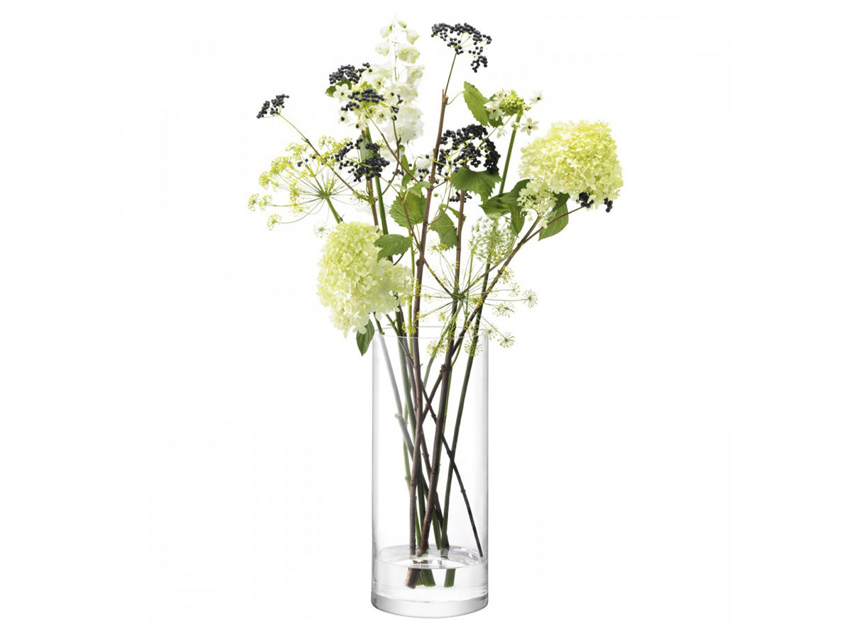 LSA International COLUMN VASE / エルエスエー インターナショナル コラム ベース 高さ42cm （花器・プランター・グリーン > 花瓶・フラワーベース） 5