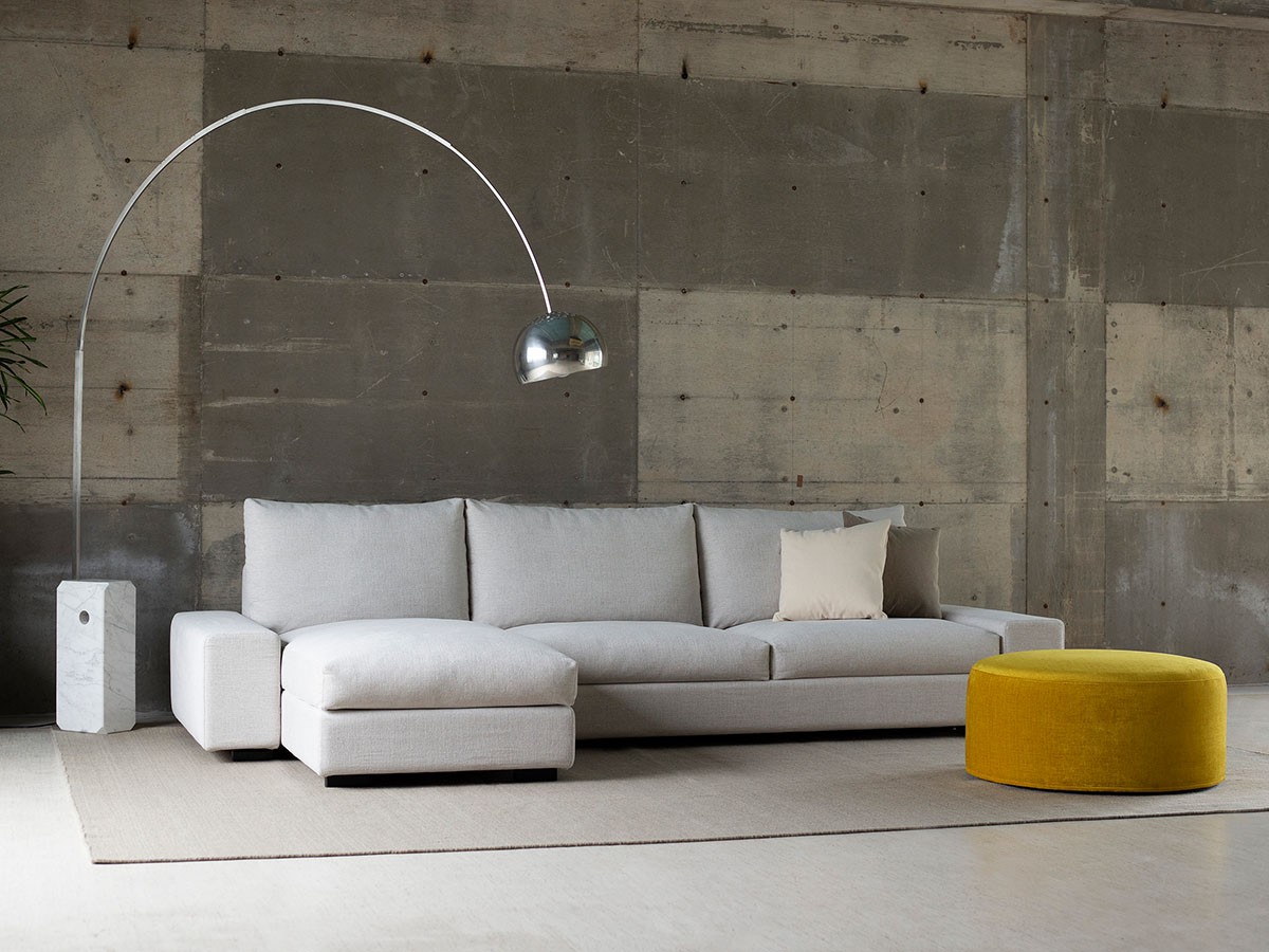 NOUS PROJECTS FERNAND ONE-ARM SOFA + STRAIGHT COUCH
