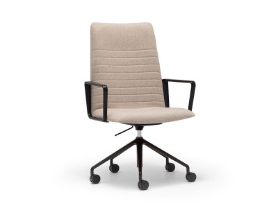 Andreu World Flex Executive Intermediate Back Armchair