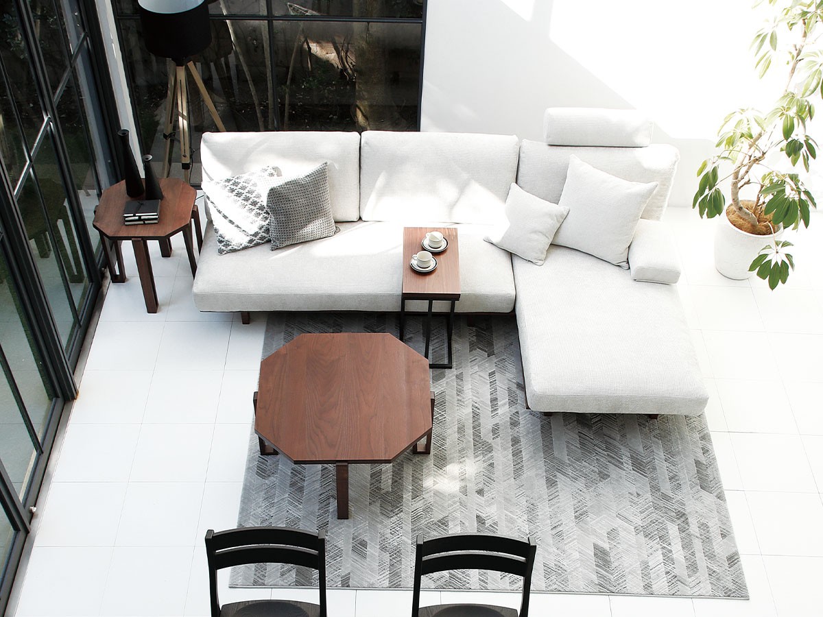 TACT LIVING TABLE / タクト リビングテーブル 八角形 ロータイプ （テーブル > ローテーブル・リビングテーブル・座卓） 4