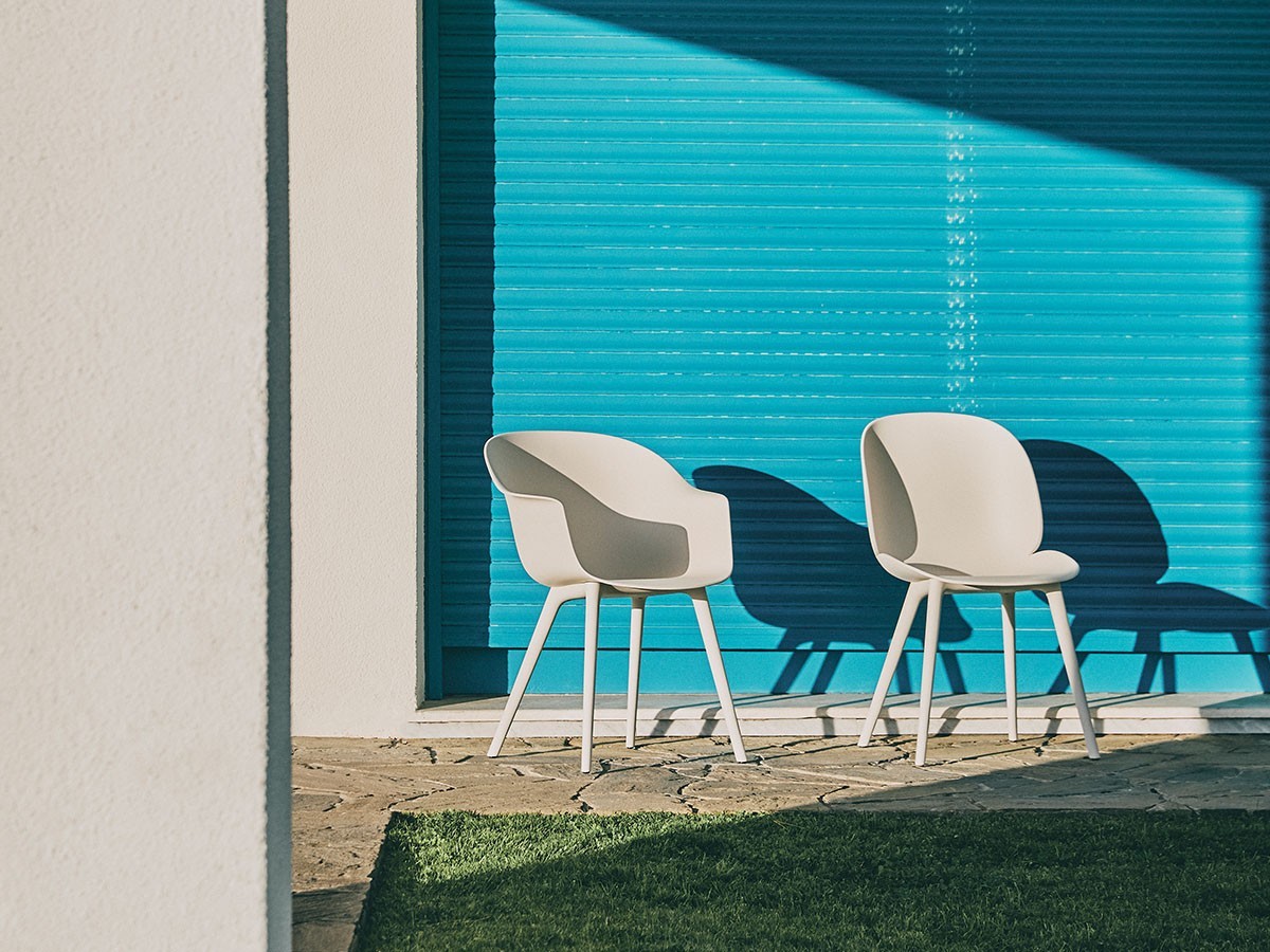 GUBI Beetle Dining Chair
Un-Upholstered - Plastic base, Monochrome, Outdoor / グビ ビートル アウトドアチェア（ニューベージュ） （チェア・椅子 > ダイニングチェア） 9