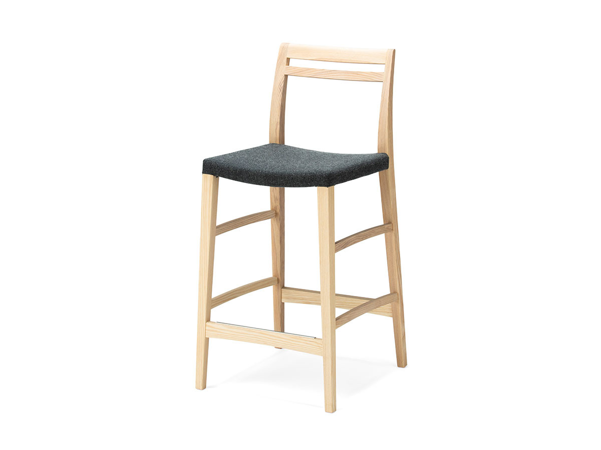 平田椅子製作所 FIKA Bar Chair 65 / ひらたいすせいさくじょ フィーカ バーチェア 65 （チェア・椅子 > カウンターチェア・バーチェア） 2