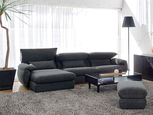 HUKLA EDINA Combination Sofa / フクラ エディナ コンビネーションソファ（2P片肘ソファ + カウチS） （ソファ > カウチソファ） 2