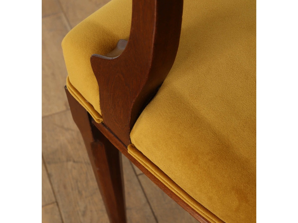 Lloyd's Antiques Real Antique 
Art Nouveau Dressing Armchair / ロイズ・アンティークス 英国アンティーク家具
アールヌーヴォー ドレッシングアームチェア （チェア・椅子 > ダイニングチェア） 16