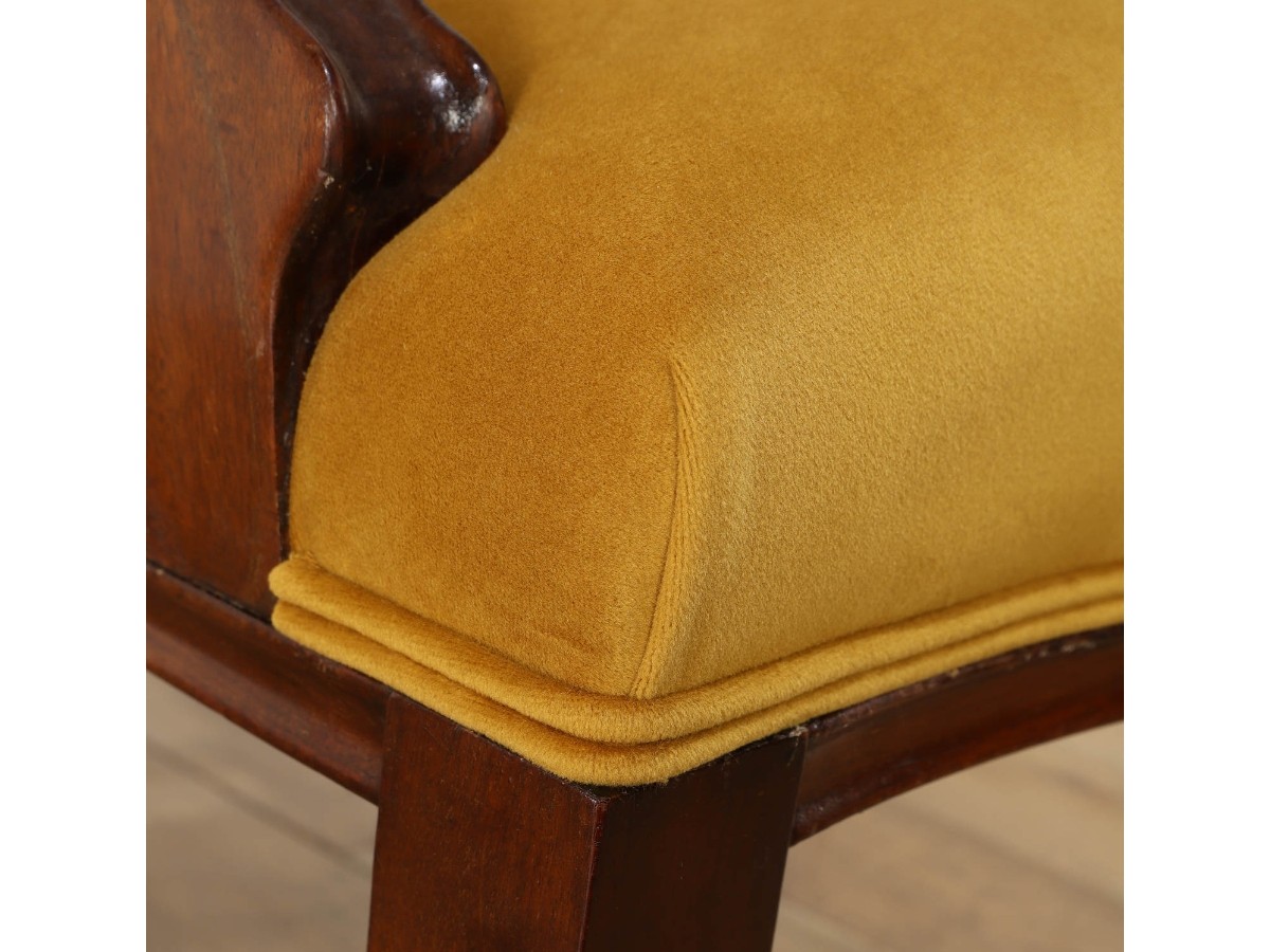 Lloyd's Antiques Real Antique 
Art Nouveau Dressing Armchair / ロイズ・アンティークス 英国アンティーク家具
アールヌーヴォー ドレッシングアームチェア （チェア・椅子 > ダイニングチェア） 15