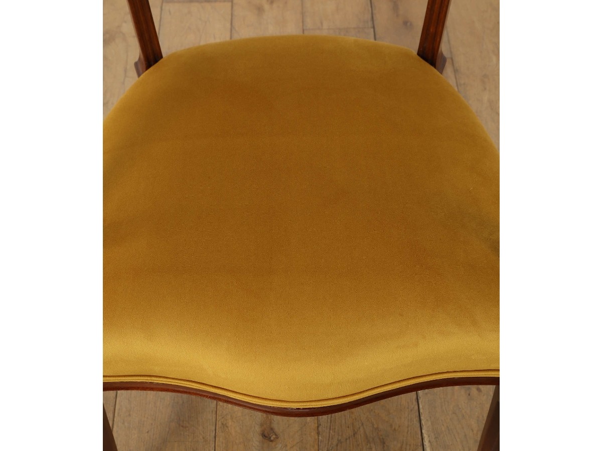 Lloyd's Antiques Real Antique 
Art Nouveau Dressing Armchair / ロイズ・アンティークス 英国アンティーク家具
アールヌーヴォー ドレッシングアームチェア （チェア・椅子 > ダイニングチェア） 13