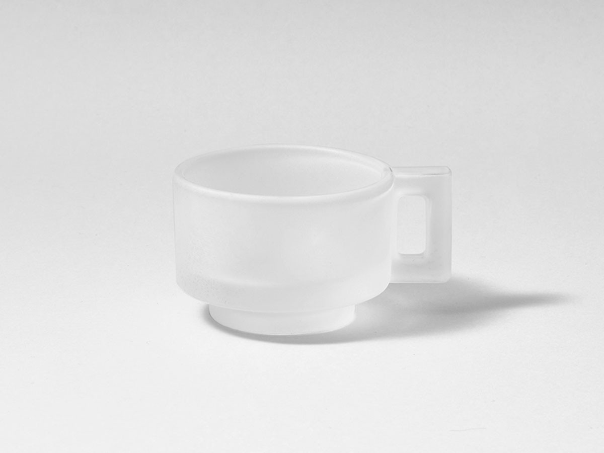 ARNO GLASS Espresso Cup & Saucer Frosted / アルノグラス エスプレッソカップ & ソーサー（フロステッド） （食器・テーブルウェア > コーヒーカップ・ティーカップ） 6