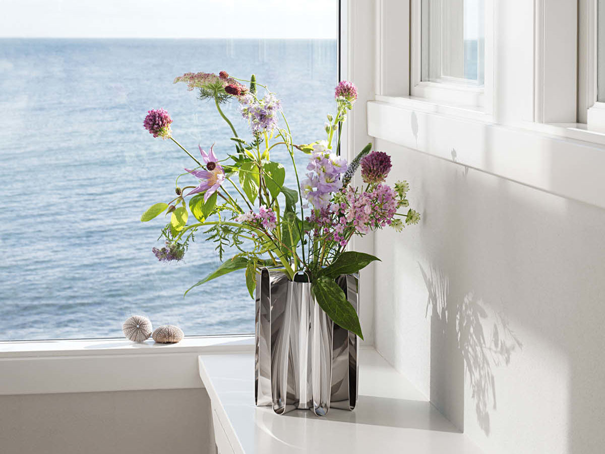 GEORG JENSEN FREQUENCY VASE / ジョージ ジェンセン フリクエンシー ヴェース （花器・プランター・グリーン > 花瓶・フラワーベース） 2
