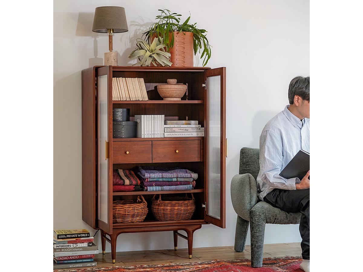 XANDER DESIGNS JULIE HIGH CABINET / サンダーデザイン ジュリー ハイキャビネット （収納家具 > キャビネット） 9