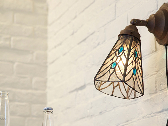 CUSTOM SERIES
Basic Wall Lamp × Stained Glass Helm / カスタムシリーズ
ベーシックウォールランプ × ステンドグラス（ヘルム） （ライト・照明 > ブラケットライト・壁掛け照明） 4