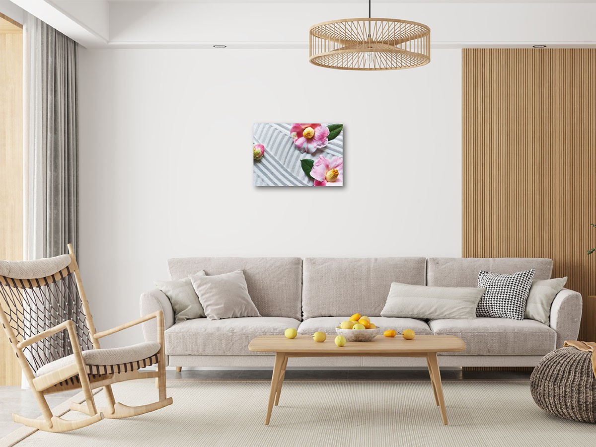 YOKO Takeuchi Zen Petals Tsubaki / ヨウコ タケウチ ゼンペタルズ 椿 レクタングルM （アート・オブジェ > フォトパネル・フォトアート） 2