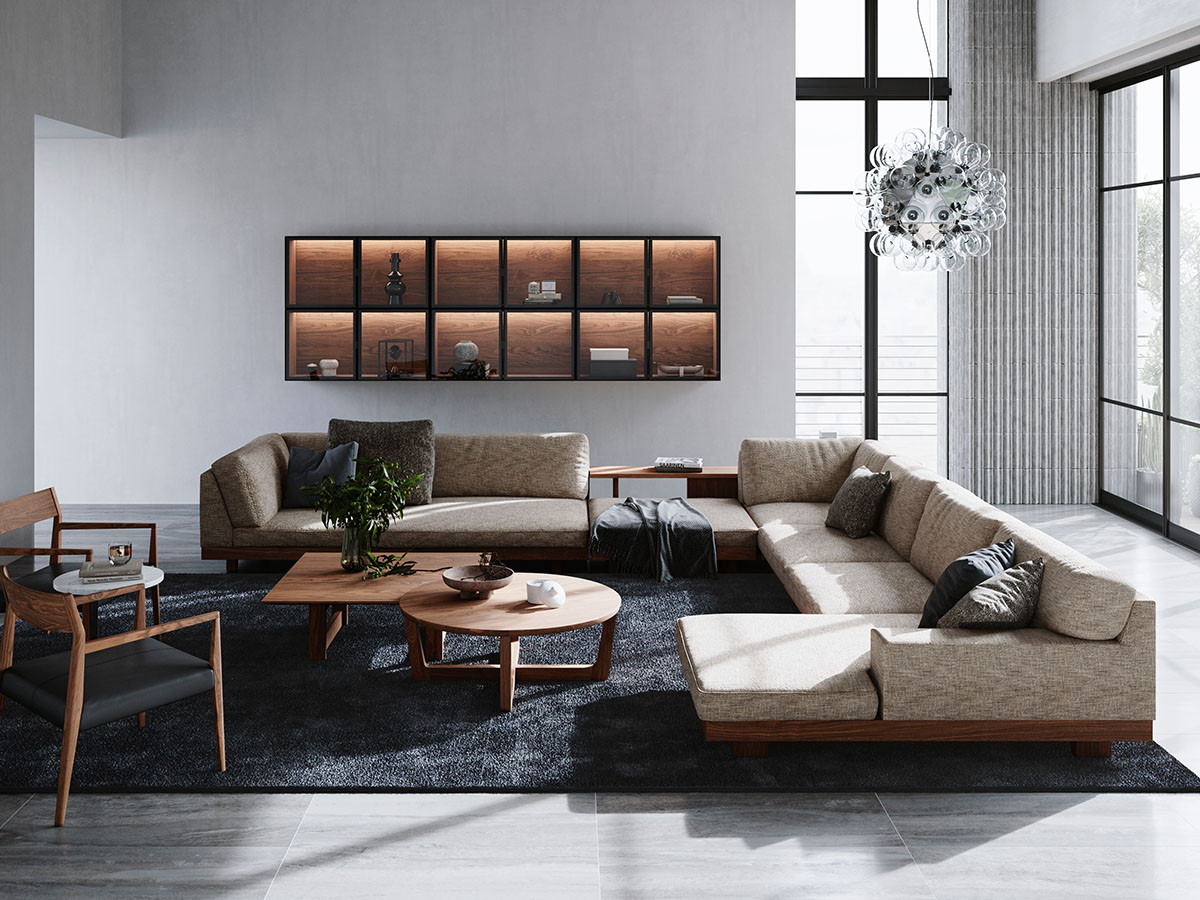 MASTERWAL DANISH SOFA / マスターウォール デニッシュ ソファ 3シーター180