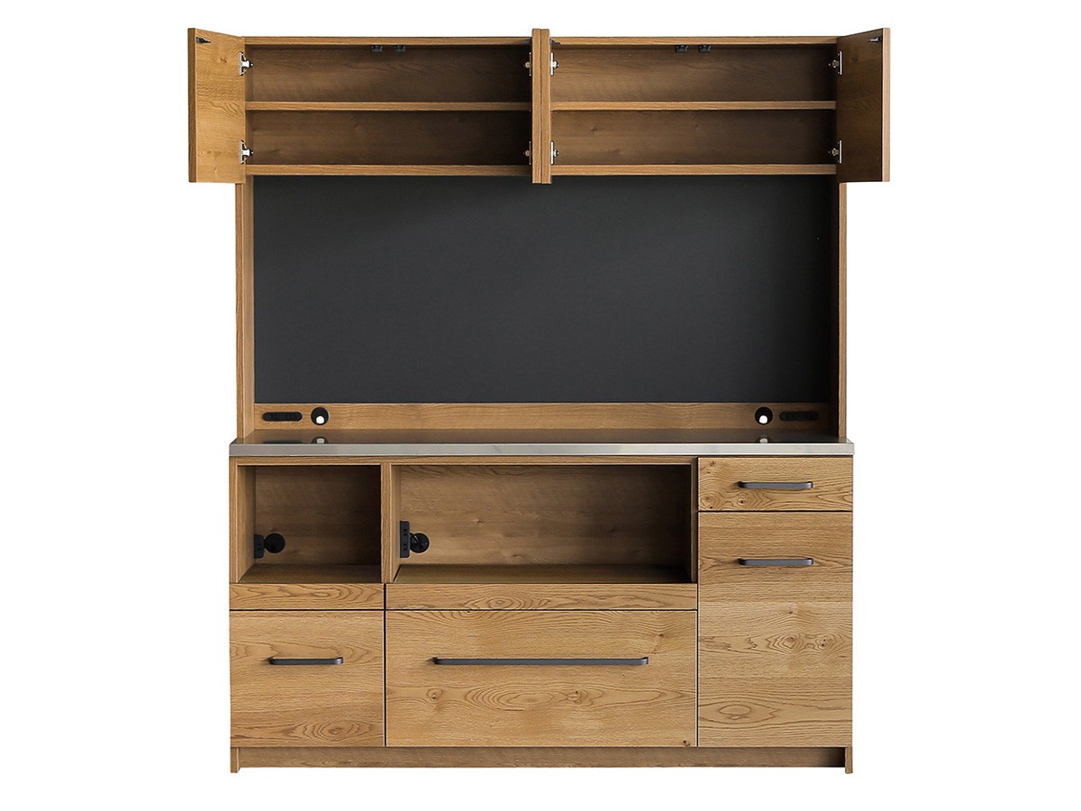 Easy Life GALVA DINING BOARD / イージーライフ ガルバ ダイニングボード 幅160cm（オーク） （キッチン収納・食器棚 > キッチンボード・カップボード・レンジ台） 25