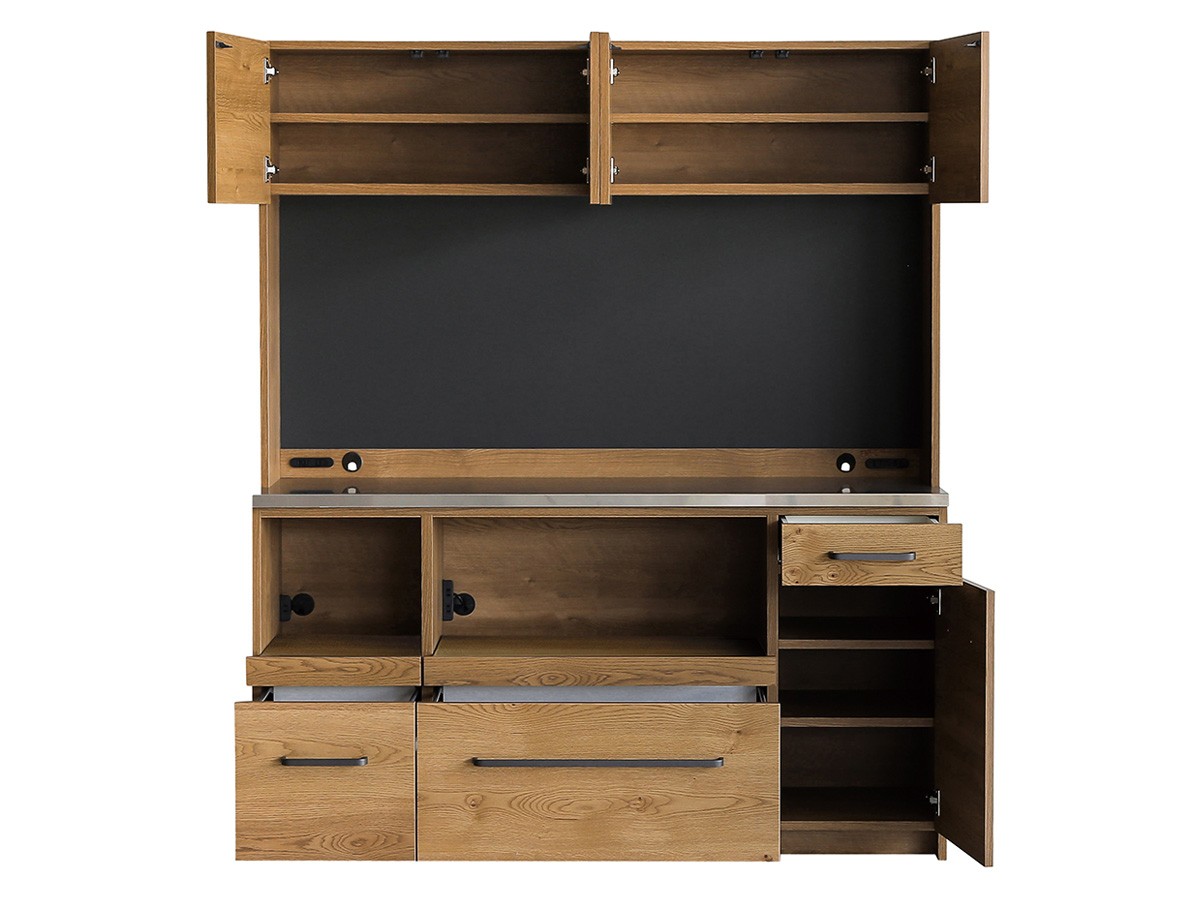 Easy Life GALVA DINING BOARD / イージーライフ ガルバ ダイニングボード 幅160cm（オーク） （キッチン収納・食器棚 > キッチンボード・カップボード・レンジ台） 26