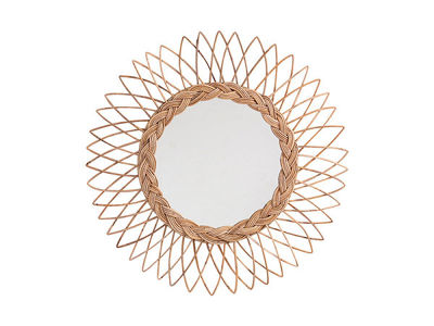 ELLA　MIRROR　エラミラー　ラタンミラー　40cm ELLA MIRROR エラミラー ラタンミラー 40cm