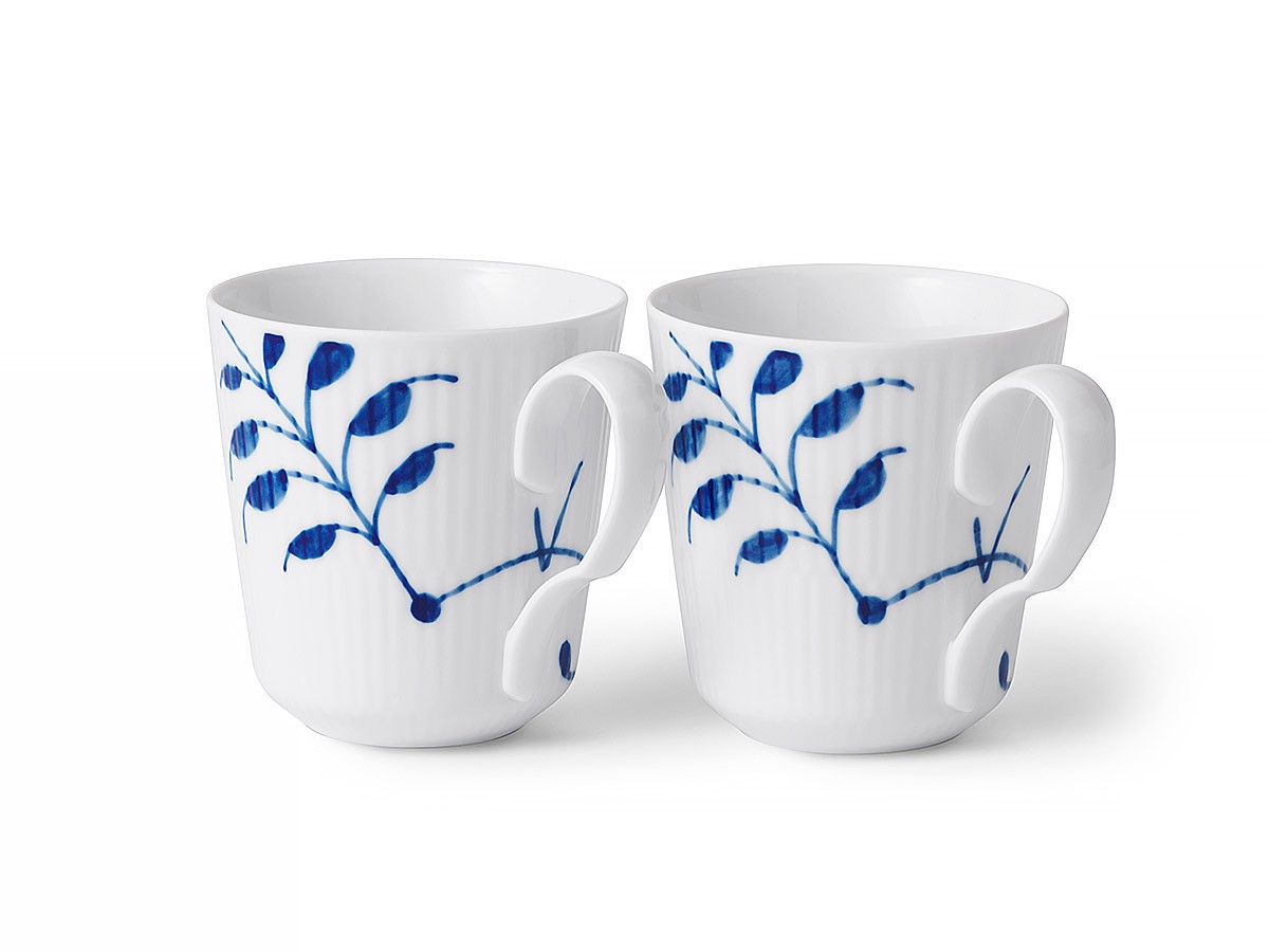 Royal Copenhagen Blue Fluted Mega
Mug S Pair / ロイヤル コペンハーゲン ブルーフルーテッド メガ マグ S ペア 280ml （食器・テーブルウェア > マグカップ） 2