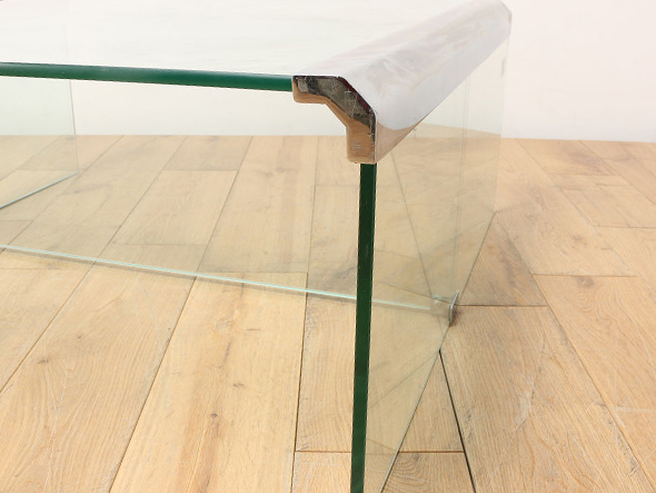 Real Antique
VETRO Glass Top Coffee Table 7