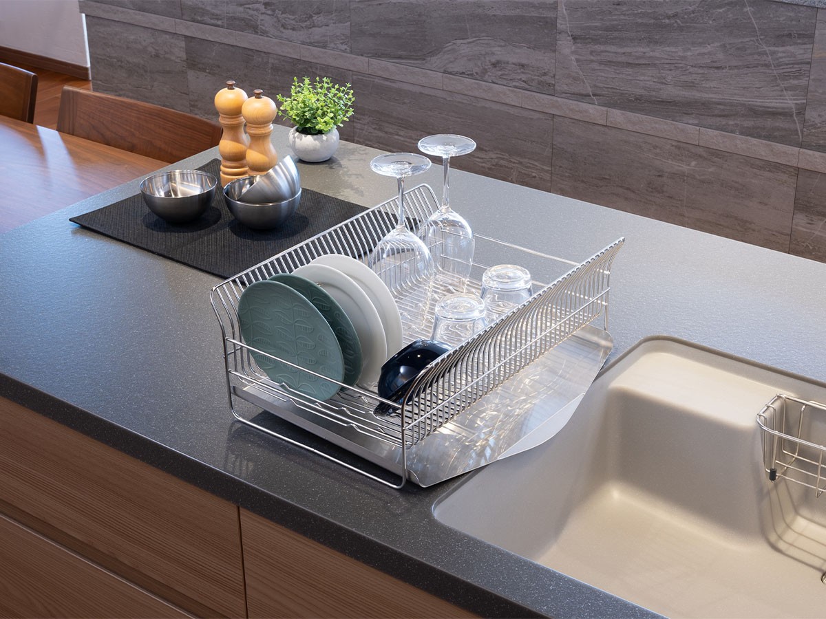 Dish Drainer / 水切りラック 縦置きタイプ #119519 （キッチン家電・キッチン用品 > 水切りカゴ・キッチンラック） 2