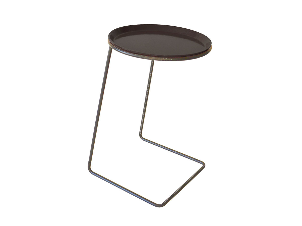 CAMBRO SIDE TABLE ROUND 4