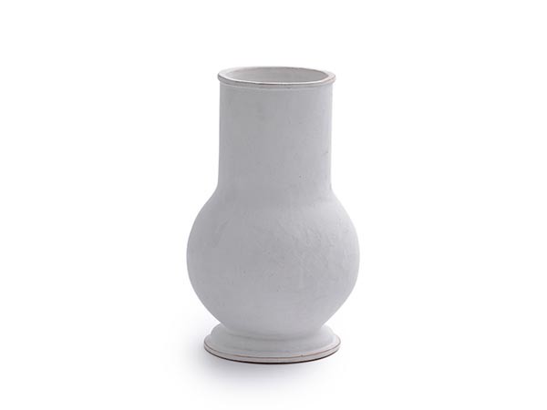 MISHIM POTTERY CREATION StiLL flowervase / ミシンポタリークリエイション スティル フラワーベース（胡粉） （花器・プランター・グリーン > 花瓶・フラワーベース） 1