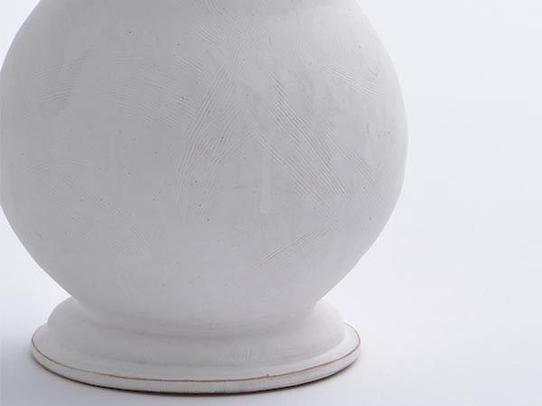 MISHIM POTTERY CREATION StiLL flowervase / ミシンポタリークリエイション スティル フラワーベース（胡粉） （花器・プランター・グリーン > 花瓶・フラワーベース） 15