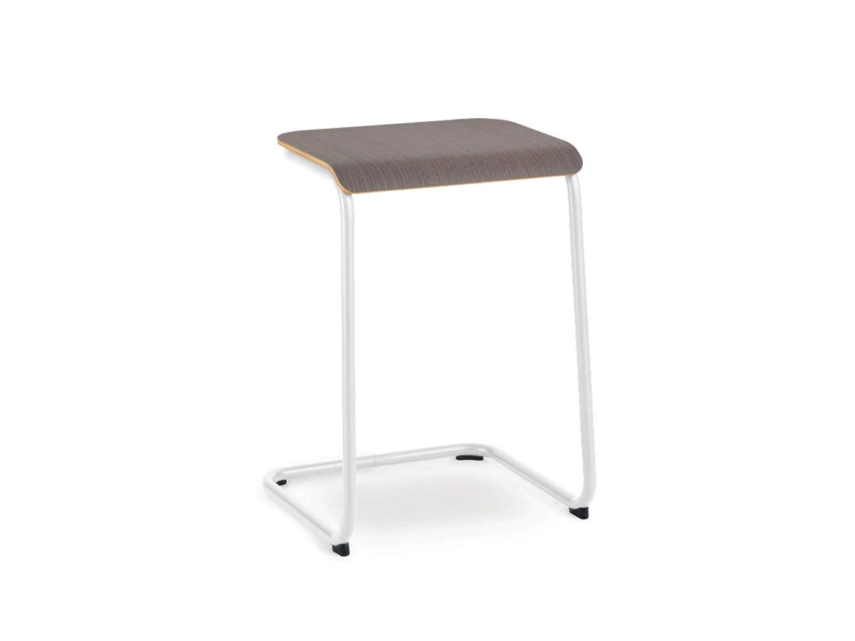 Knoll Office Toboggan Pull Up Table / ノルオフィス トボガン プルアップテーブル 突板天板