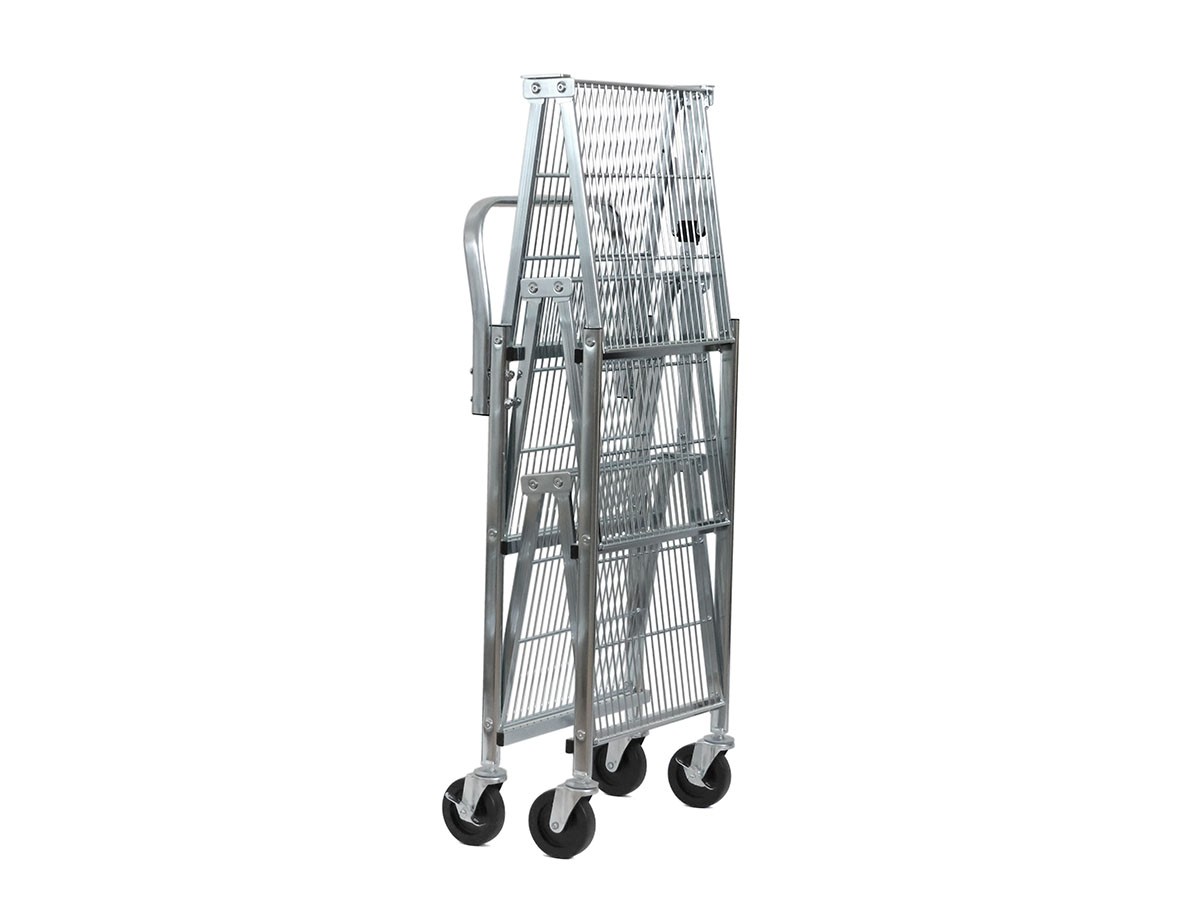 METAL FOLDING CART / メタル フォールディング カート 3段タイプ （収納家具 > ワゴン） 3