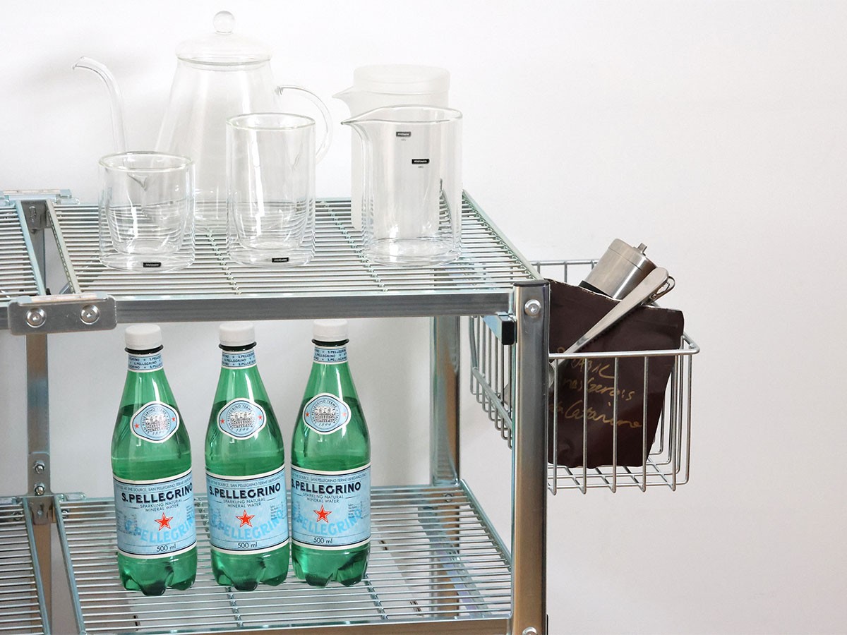 METAL FOLDING CART / メタル フォールディング カート 3段タイプ （収納家具 > ワゴン） 11