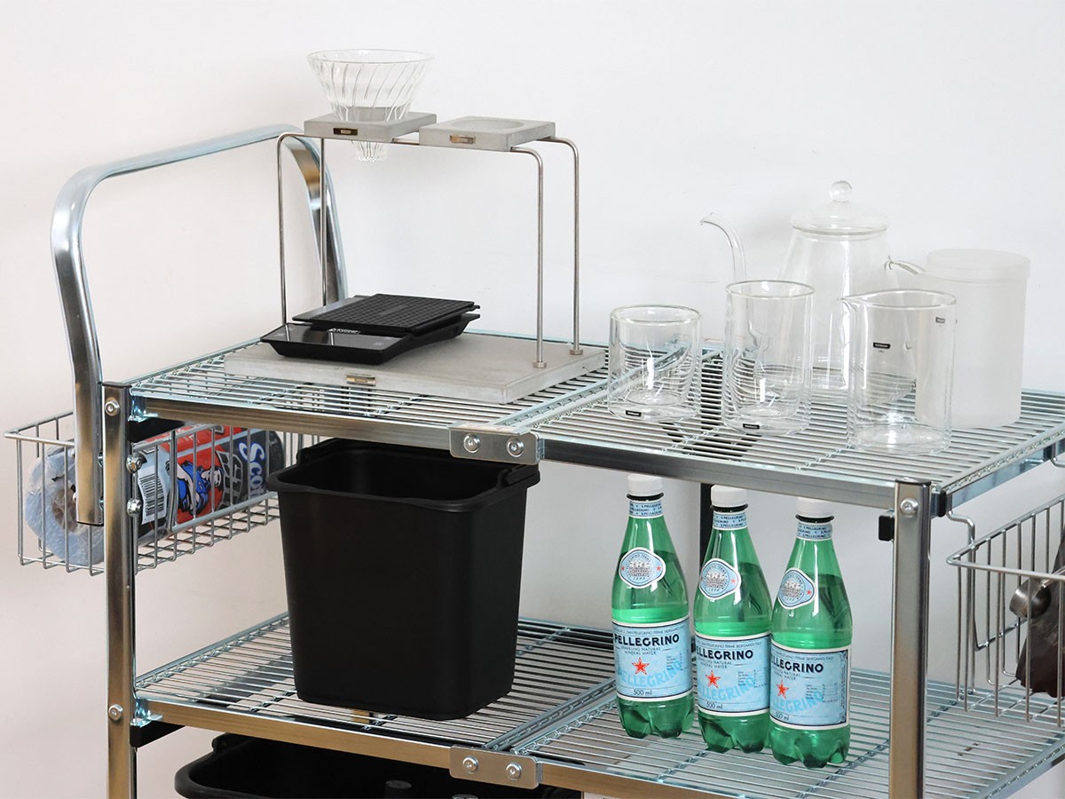 METAL FOLDING CART / メタル フォールディング カート 3段タイプ （収納家具 > ワゴン） 10
