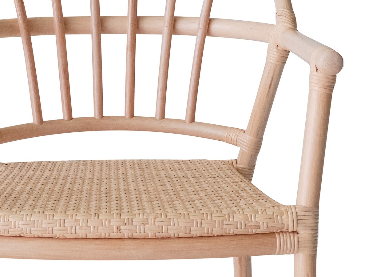 SHIKADA SHITSURAI RATTAN Natural Rattan Series
Dining Chair / シカダ シツライ ラタン ナチュラルラタンシリーズ
ダイニングチェア SDC01NA （チェア・椅子 > ダイニングチェア） 8