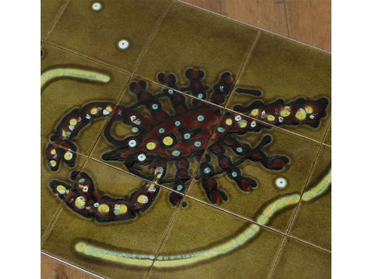 Lloyd's Antiques Real Antique 
Tile Top Coffee Table / ロイズ・アンティークス ベルギーアンティーク家具
タイルトップコーヒーテーブル （テーブル > ローテーブル・リビングテーブル・座卓） 11
