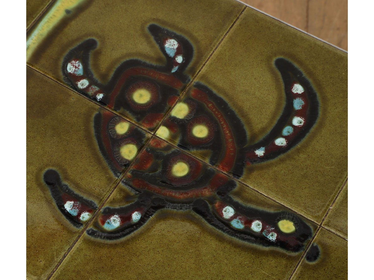 Lloyd's Antiques Real Antique 
Tile Top Coffee Table / ロイズ・アンティークス ベルギーアンティーク家具
タイルトップコーヒーテーブル （テーブル > ローテーブル・リビングテーブル・座卓） 7