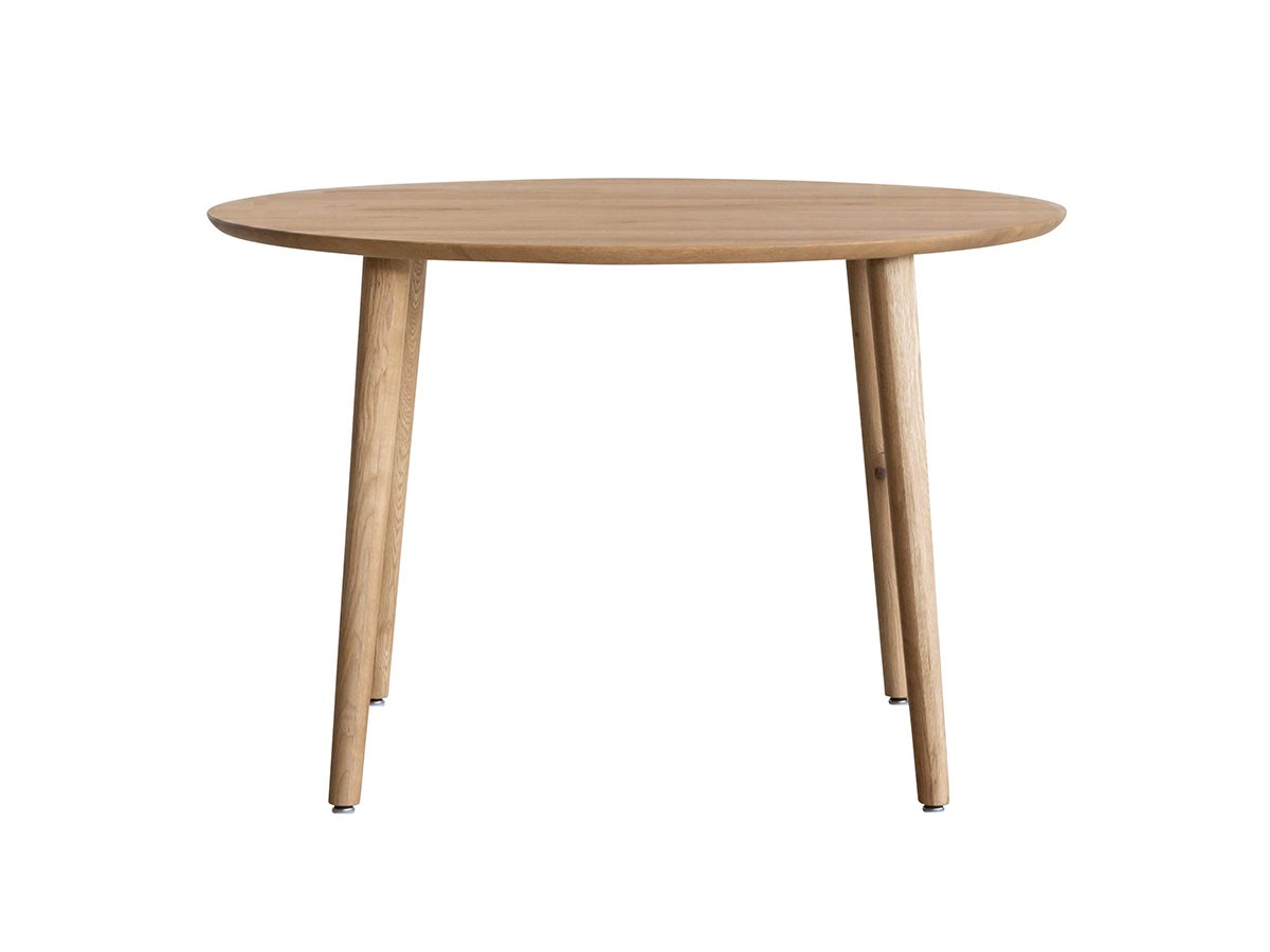 Easy Life MEATH DINING TABLE / イージーライフ ミース ダイニングテーブル
ラウンド天板（直径120cm）+ No.2脚（木丸脚） （テーブル > ダイニングテーブル） 18