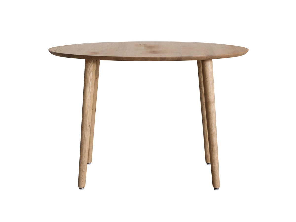 Easy Life MEATH DINING TABLE / イージーライフ ミース ダイニングテーブル
ラウンド天板（直径120cm）+ No.2脚（木丸脚） （テーブル > ダイニングテーブル） 19