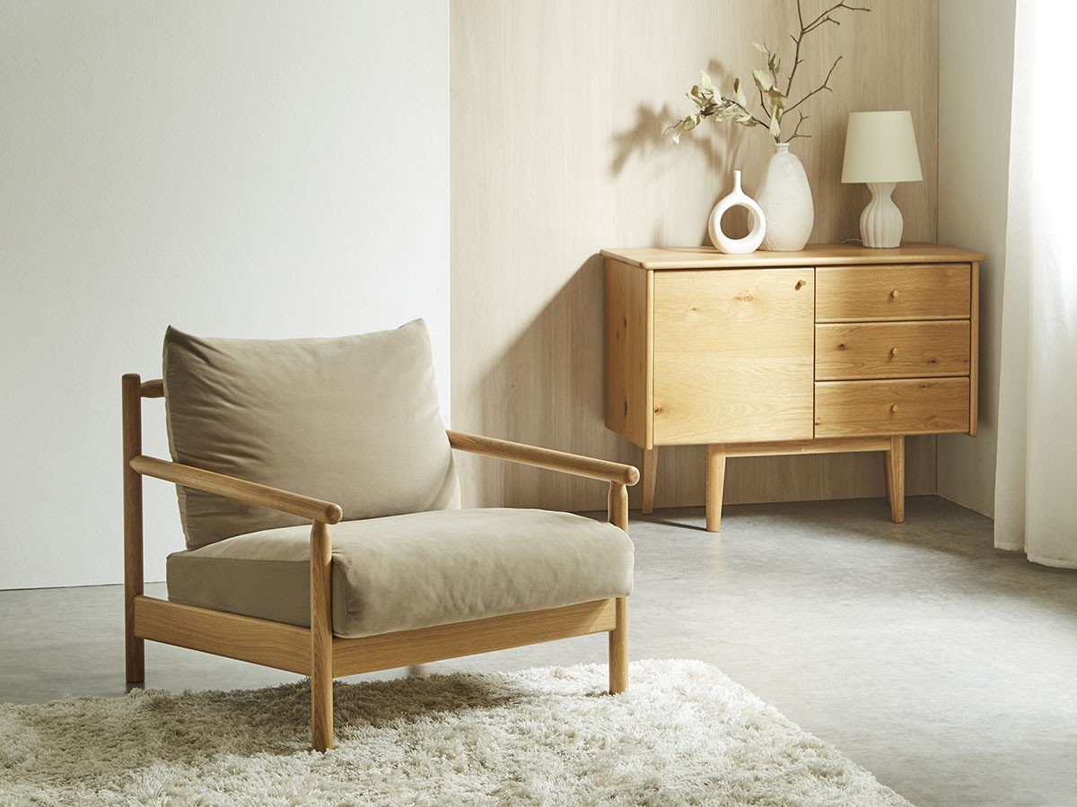 InRoom NOARIS SOFA 1P / インルーム ノアリス ソファ 1P （チェア・椅子 > ラウンジチェア） 6