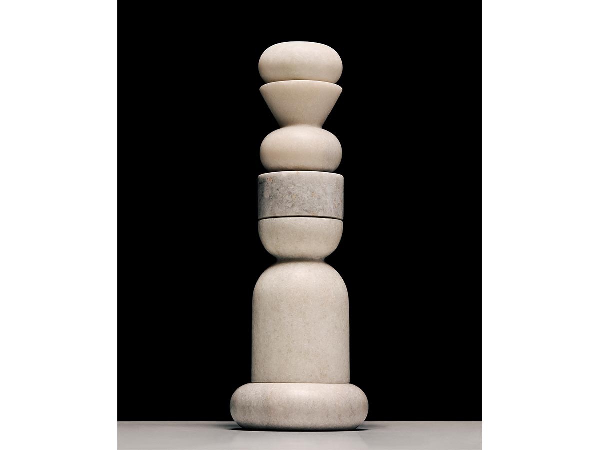 Tom Dixon. Stone Stacking Candleholder White / トム・ディクソン ストーン スタッキング キャンドルホルダー（ホワイト） （雑貨・その他インテリア家具 > キャンドルホルダー・キャンドルスタンド） 6