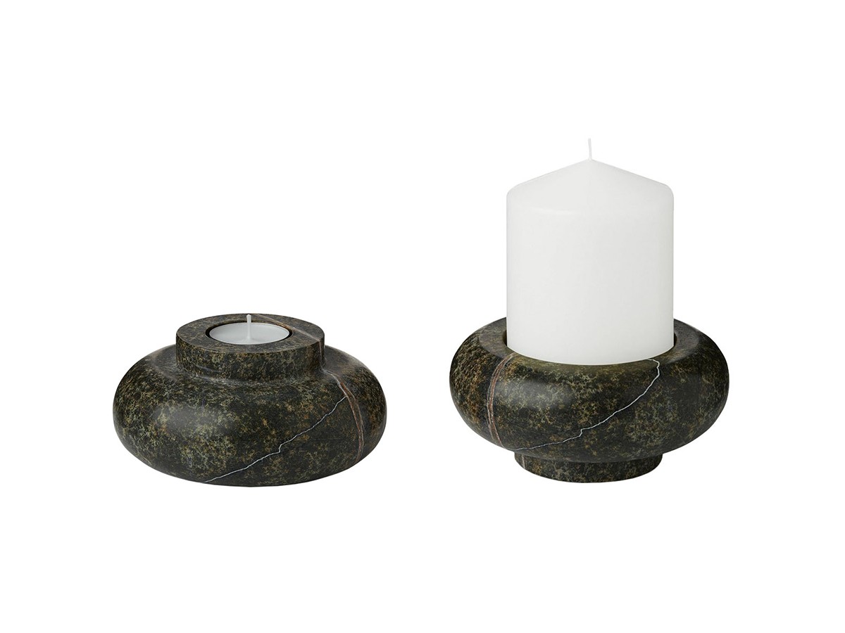 Tom Dixon. Stone Stacking Candleholder White / トム・ディクソン ストーン スタッキング キャンドルホルダー（ホワイト） （雑貨・その他インテリア家具 > キャンドルホルダー・キャンドルスタンド） 19