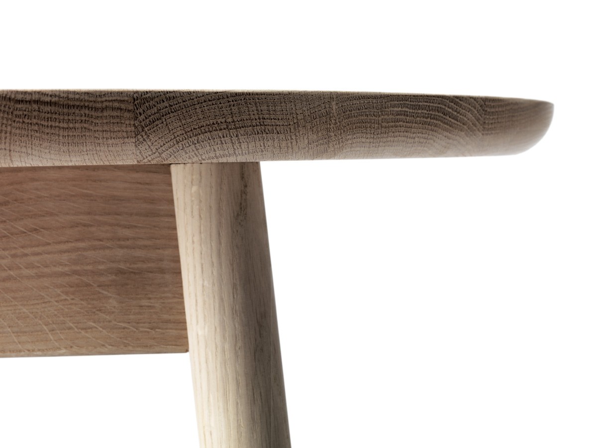 +HALLE Nest Table Oak / プラス ハレ ネスト テーブル オーク 直径65 × 高さ61cm （テーブル > ローテーブル・リビングテーブル・座卓） 6