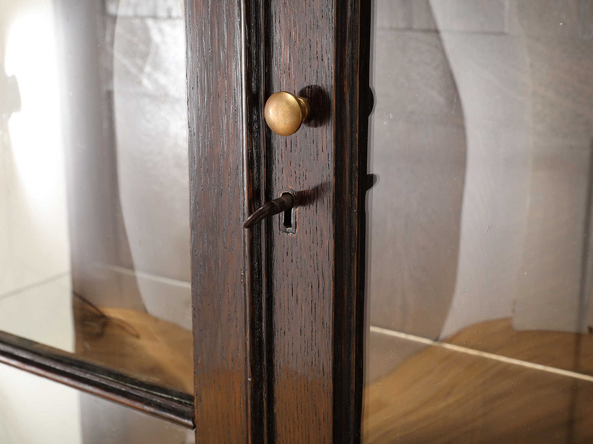 Lloyd's Antiques Real Antique 
Bubble Glass Display Cabinet / ロイズ・アンティークス 英国アンティーク家具
バブルグラス ディスプレイキャビネット （収納家具 > キャビネット） 14