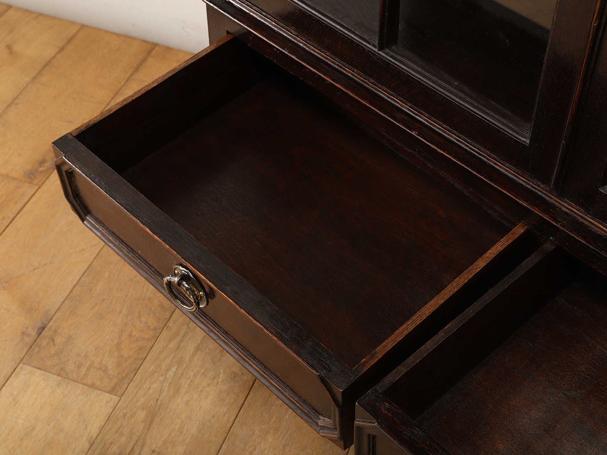 Lloyd's Antiques Real Antique 
Bubble Glass Display Cabinet / ロイズ・アンティークス 英国アンティーク家具
バブルグラス ディスプレイキャビネット （収納家具 > キャビネット） 16