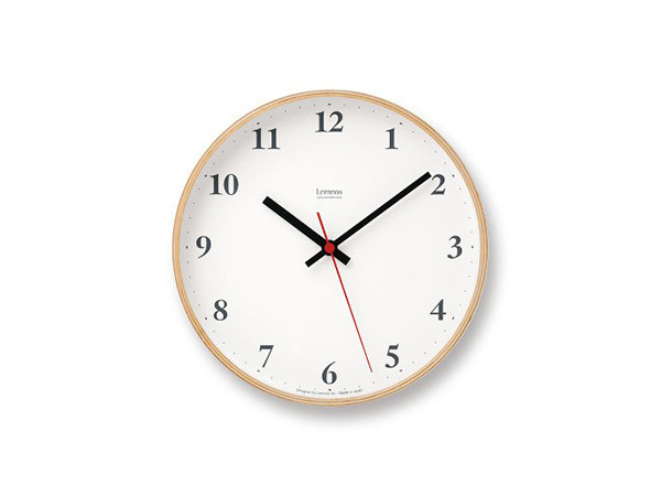 Lemnos Plywood clock / レムノス プライウッド クロック S（旧仕様） （時計 > 壁掛け時計） 1