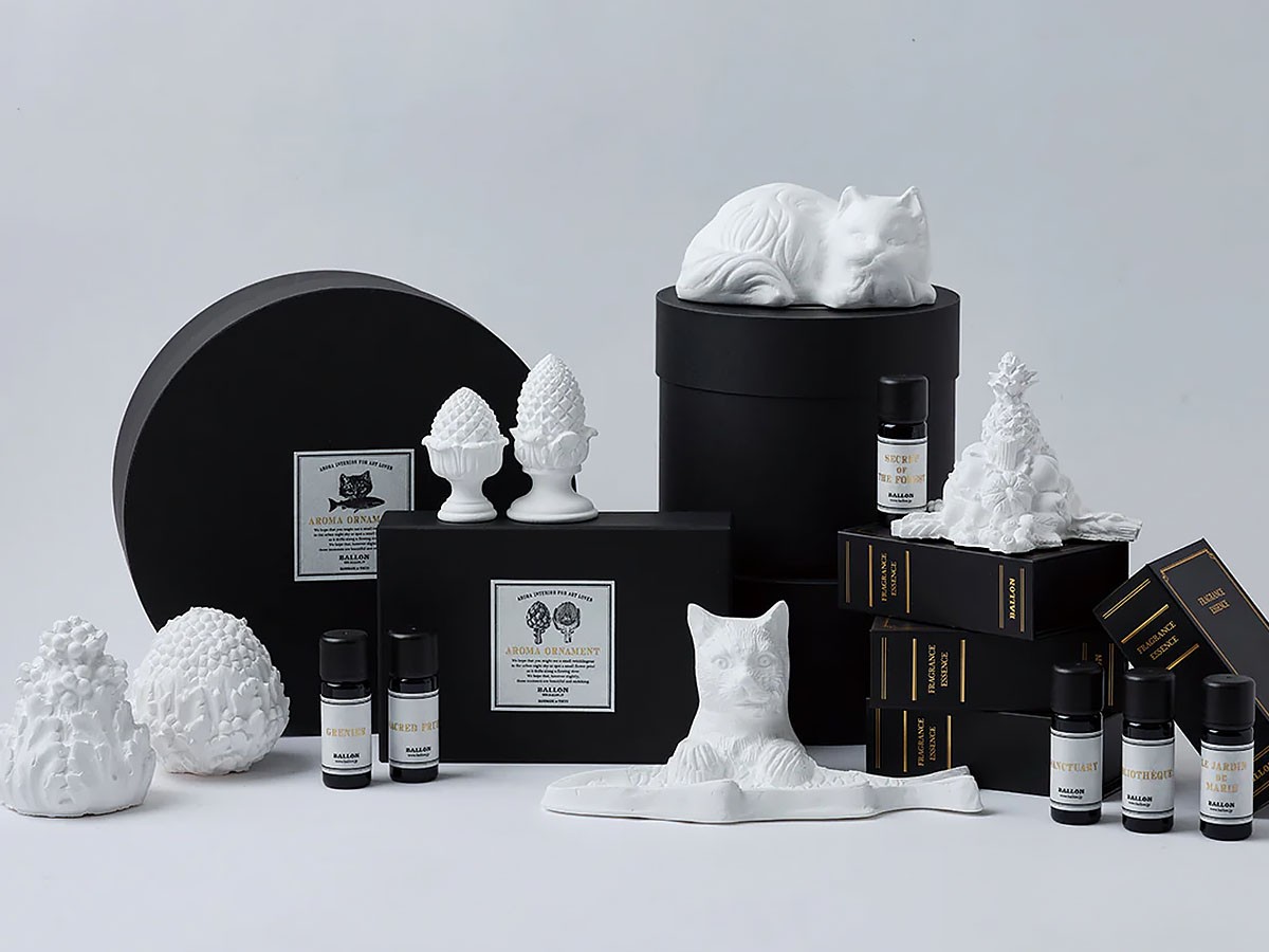 BALLON AROMA ORNAMENT 
Artichoke mini set / バロン アロマオーナメント 
アーティチョーク ミニセット （インテリア雑貨 > ルームフレグランス） 4