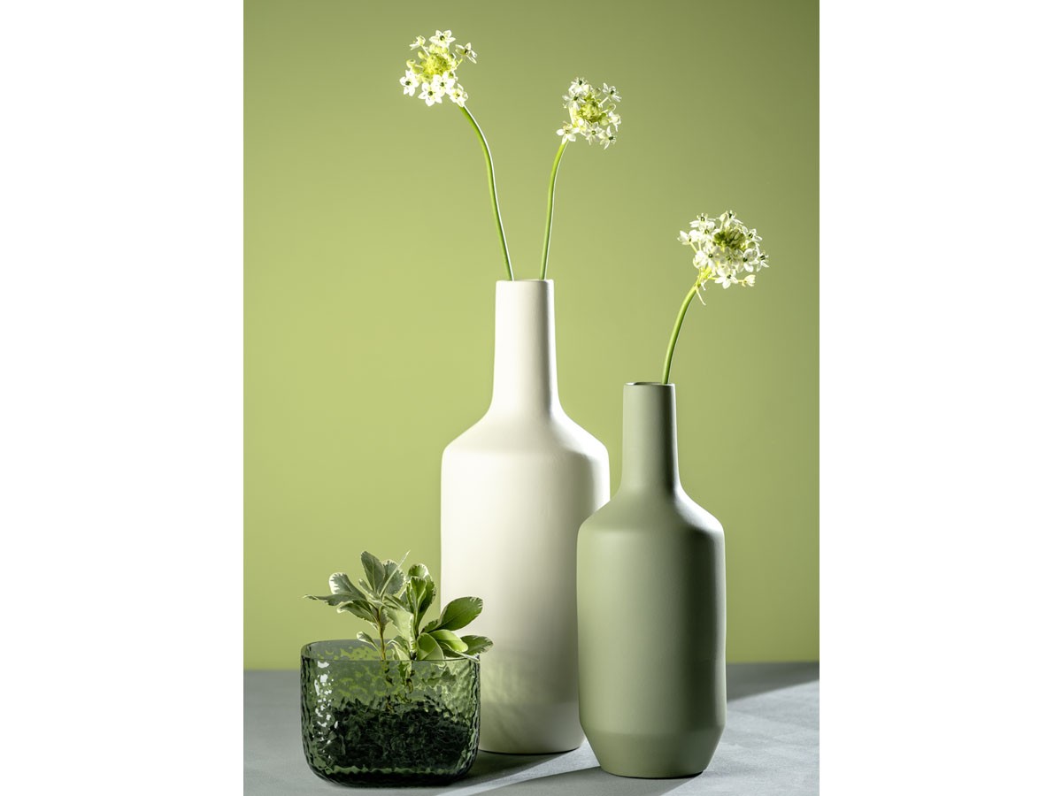 LEONARDO MILANO Ceramic Vase / レオナルド ミラノ セラミックベース 高さ50cm （花器・プランター・グリーン > 花瓶・フラワーベース） 2