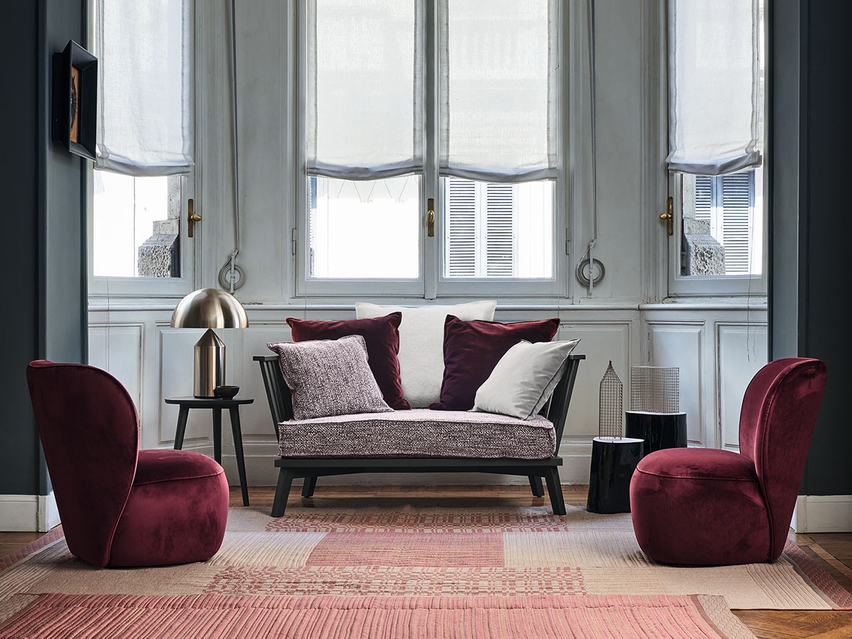 GERVASONI Loll 07G Swivel Armchair / ジェルバゾーニ ロル 07G 回転式ラウンジチェア（ベア ポーラー） （チェア・椅子 > ラウンジチェア） 6