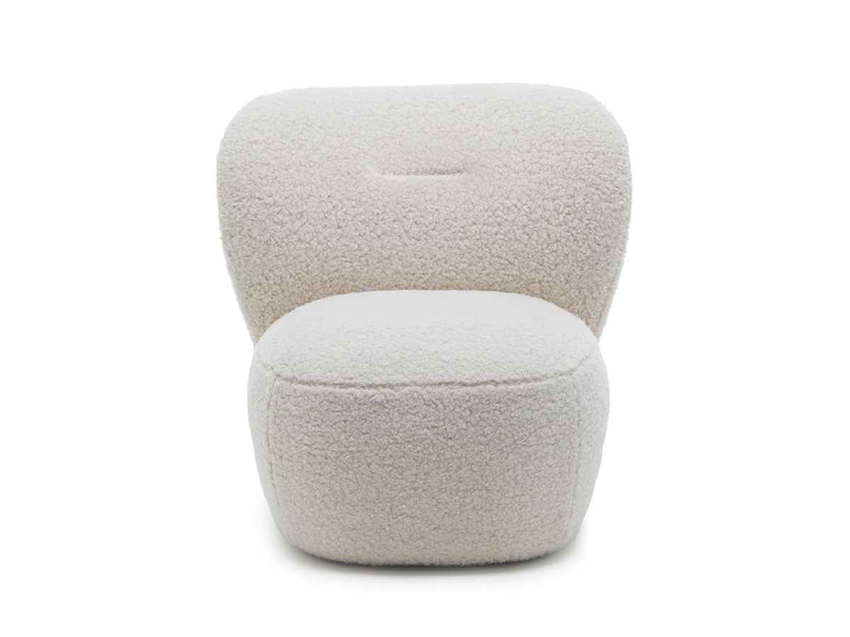 GERVASONI Loll 07G Swivel Armchair / ジェルバゾーニ ロル 07G 回転式ラウンジチェア（ベア ポーラー） （チェア・椅子 > ラウンジチェア） 2
